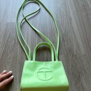 Double Mint Small Telfar Shopping Bag